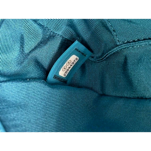 Chanel 19 Blue Turquoise GOLD SILVER MIXED METAL Tweed Crossbody Belt Waist bag - Picture 13 of 16